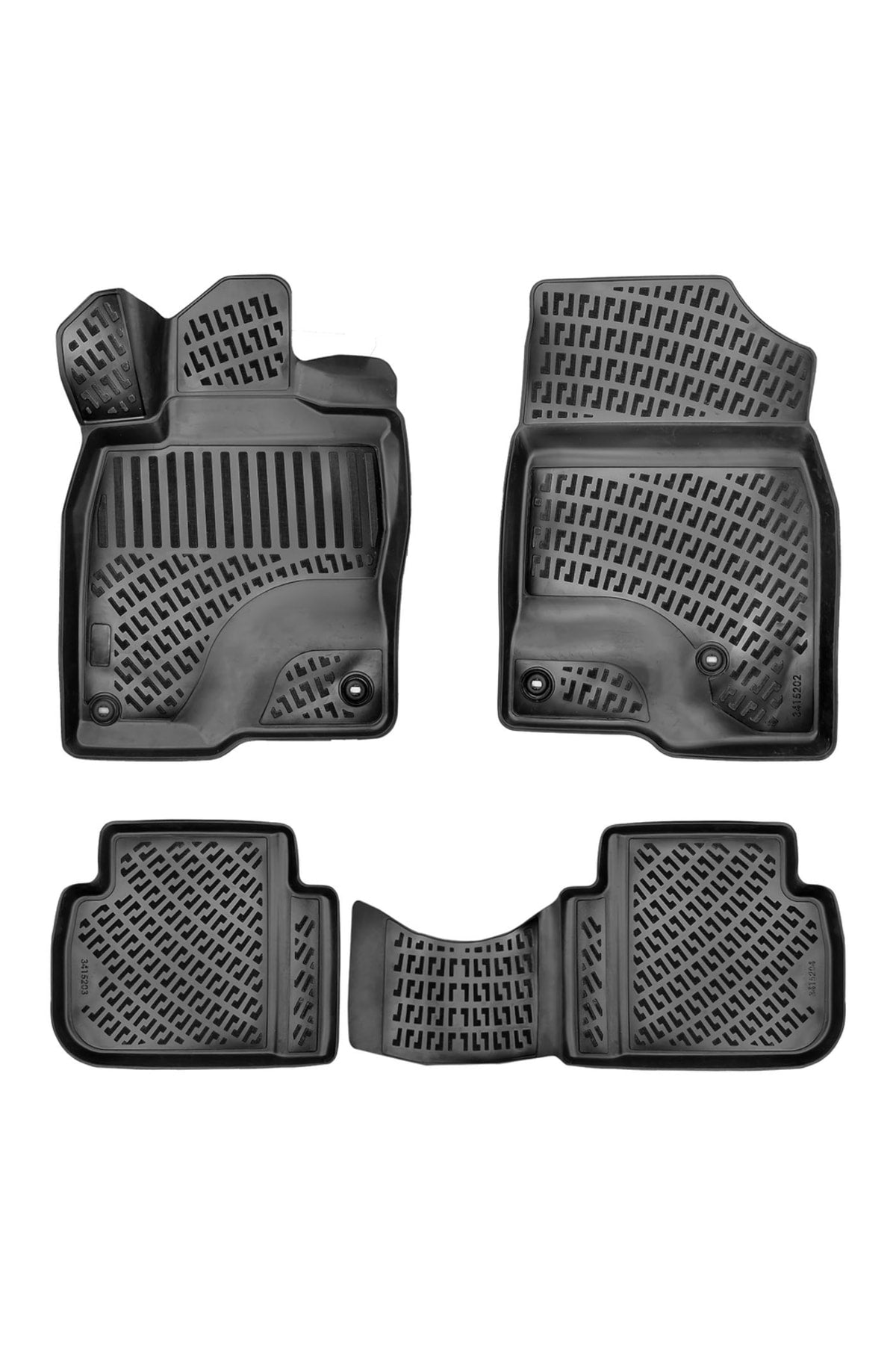 Honda Civic 2021 Sonrası 3d Havuzlu Paspas