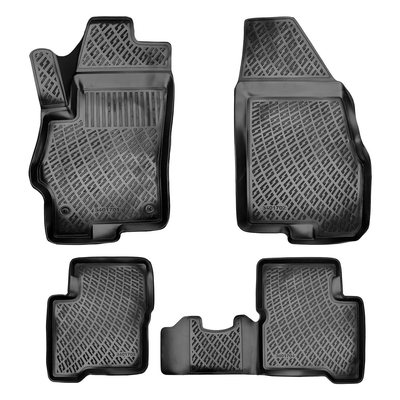 Rizline Fiat Linea 2007 Sonrası Havuzlu Paspas