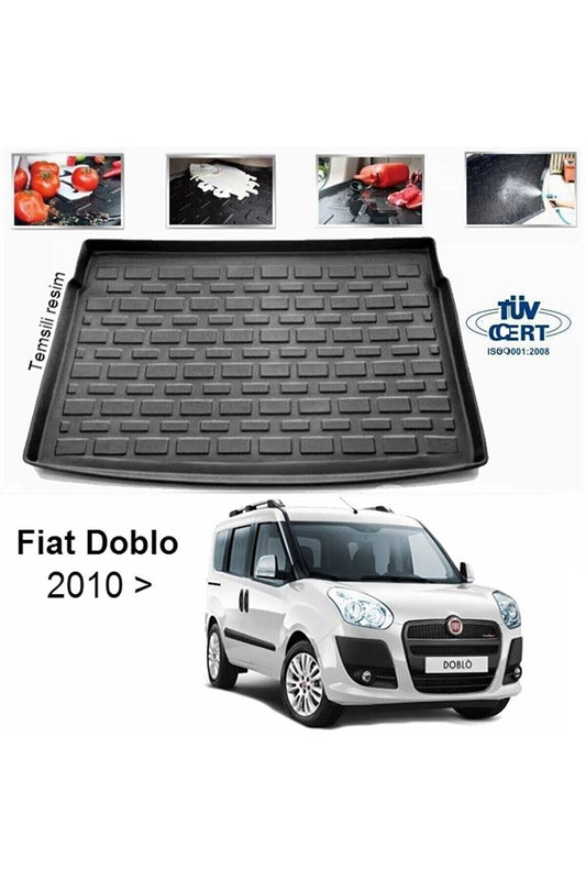 Fiat Doblo 5 Koltuklu 2014 Sonrası 3d Lüx Bagaj Havuzu