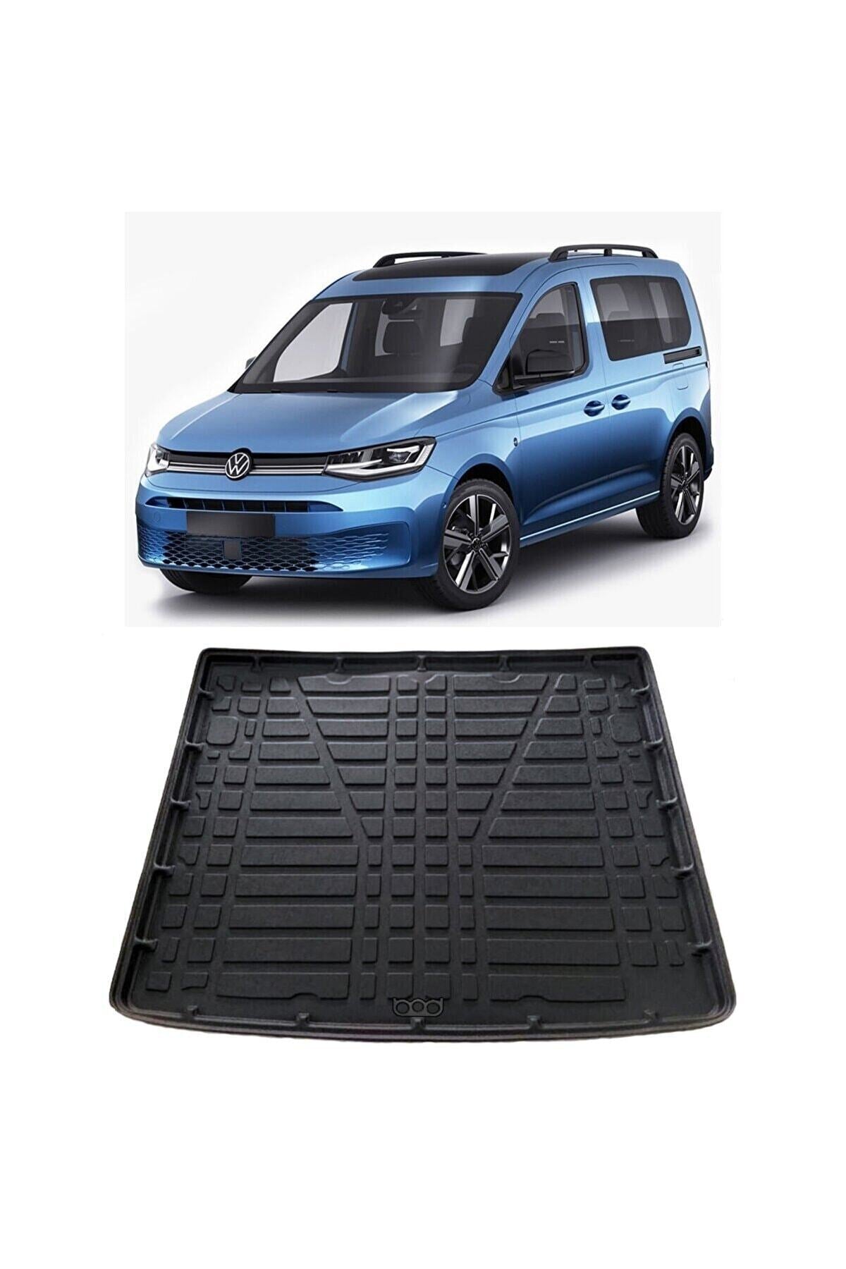 Vw Caddy 2021 Sonrası Uyumlu 3d Lüx Bagaj Havuzu