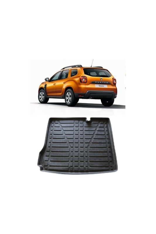 Dacia Duster 2 WD (4x2) 2023 Sonrası Uyumlu 3D Lüx Bagaj Havuzu