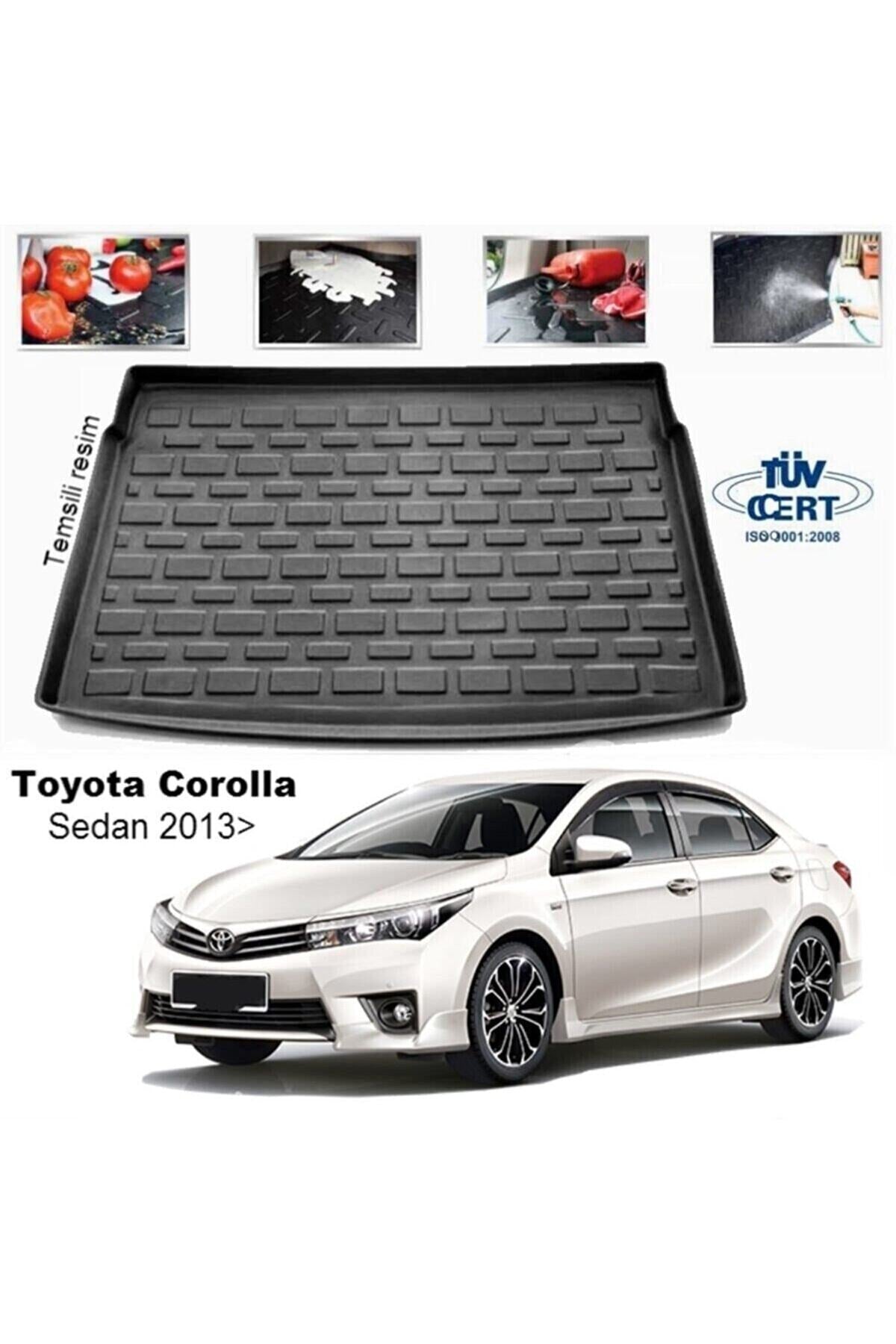 Toyota Corolla Sedan 2013 -2018 3d Lüx Bagaj Havuzu